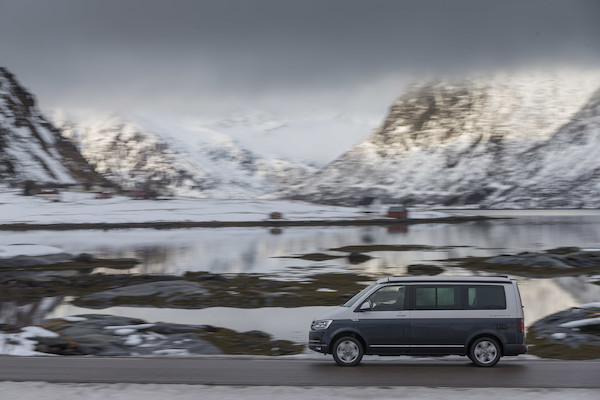 Volkswagen California - Lofoty, Norwegia